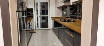 Kitchen in Studio Apartment at Mhada Vanrai Colony, Goregaon East – for Rent