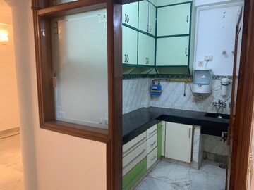 Kitchen in 2 BHK Builder Floor at Malviya Nagar – for Sale