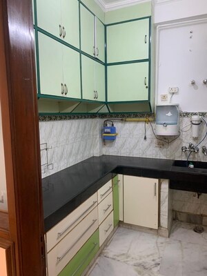 Kitchen in 2 BHK Builder Floor at Malviya Nagar – for Sale