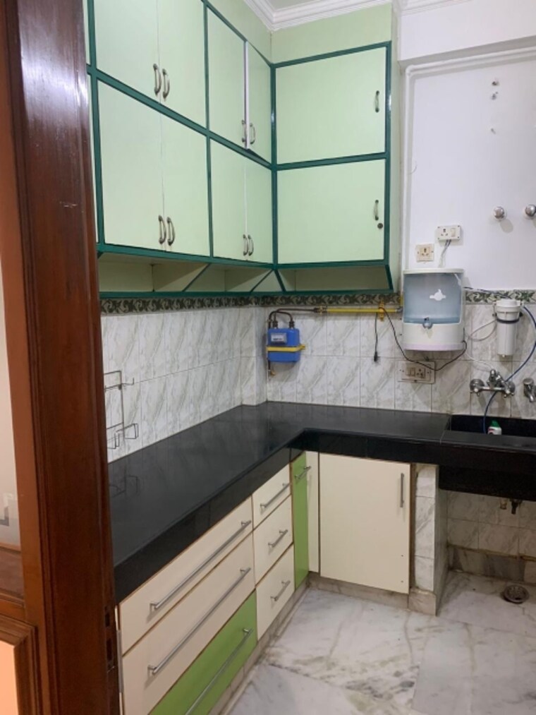 Kitchen, malviya nagar 2 Bedroom 900 Sq.Ft. Builder Floor In Malviya Nagar Delhi 8427044