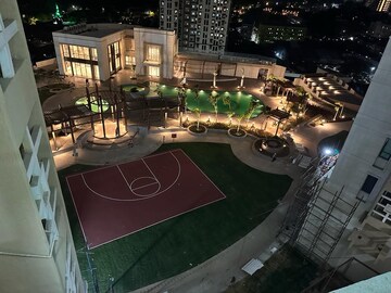 Balcony in 3 BHK Apartment at Celestia Spaces, Sewri – for Rent