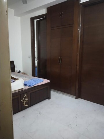 Bedroom in 3 BHK Builder Floor at Boutique Residential Apartments C-220, Sarvodya Enclave – for Rent