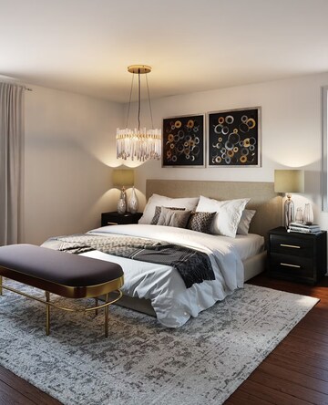 Master Bedroom in 3 BHK Builder Floor at Anant Raj Ashok Estate, Sector 63a – for Sale