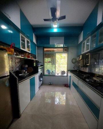 Kitchen in 2 BHK Apartment at Tilak Nagar Building, Tilak Nagar – for Rent