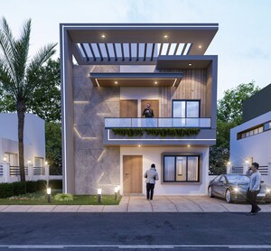 4 BHK Villa – Exterior View View at Boisar - for Sale