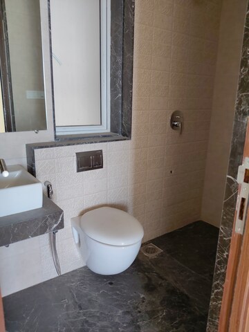 Bathroom in 3 BHK Apartment at Kalpataru Radiance, Goregaon West – for Rent