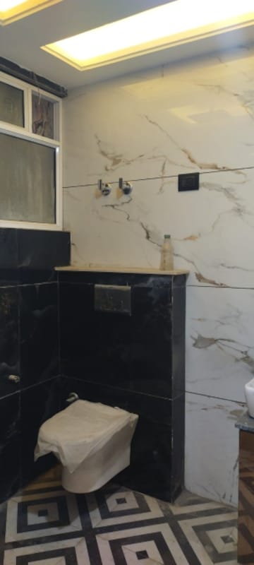 Bathroom in 3 BHK Builder Floor at Shivalik Colony – for Sale