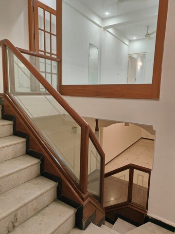 Staircase in 3 BHK Builder Floor at Greater Kailash I – for Rent