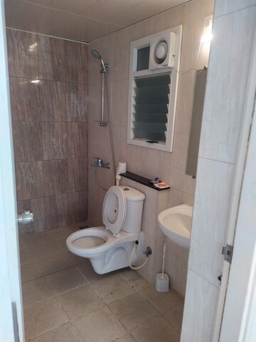 Bathroom in 2.5 BHK Apartment at Mantri Webcity, Hennur – for Sale