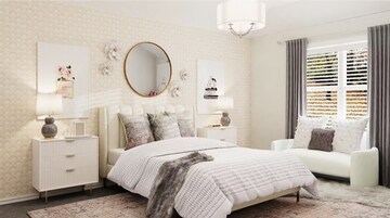 Bedroom in 3 BHK Builder Floor at Anant Raj Ashok Estate, Sector 63a – for Sale