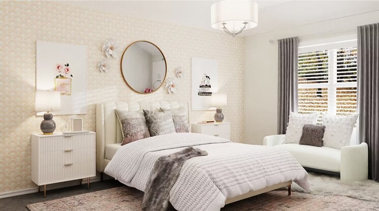 Bedroom, anant-raj-ashok-estate 3 Bedroom 179 Sq.Yd. Builder Floor In Sector 63a Gurgaon 8427266