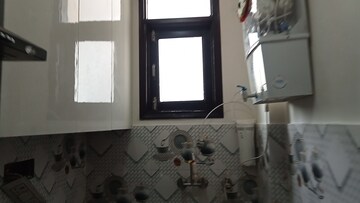 Bathroom in 2 BHK Builder Floor at Mahavir Enclave 1 – for Rent