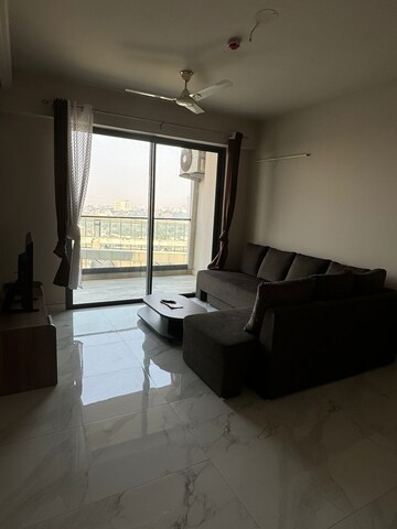 Living Room in 2 BHK Apartment at M3M Heights, Sector 65 – for Rent