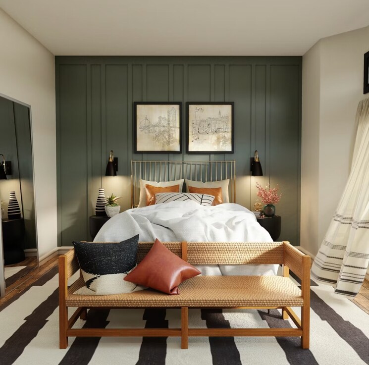 Bedroom, anant-raj-ashok-estate 3 Bedroom 179 Sq.Yd. Builder Floor In Sector 63a Gurgaon 8427295