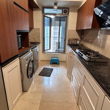Kitchen in 3 BHK Apartment at Oberoi Sky City, Khande Rao Dongari – for Rent