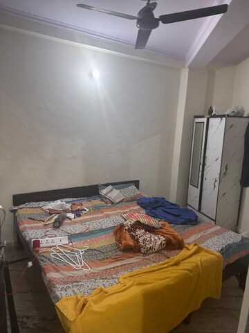 Bedroom in 1.5 BHK Builder Floor at New Ashok Nagar – for Rent