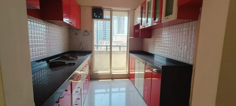 Kitchen, rosa-gardenia 1 Bedroom 425 Sq.Ft. Apartment In Ghodbunder Road Thane 8427392