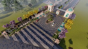 4 BHK Villa – Exterior View View at Goel Heights, Faizabad Road - for Sale