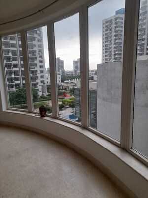 Balcony in 4 BHK Apartment at Emaar The Palm Drive-Palm Studios, Sector 66 – for Sale