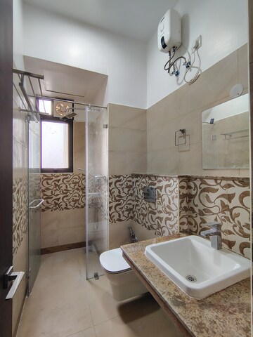 Attached Bathroom in 3 BHK Apartment at Bengal Peerless Avidipta, Em Bypass – for Rent