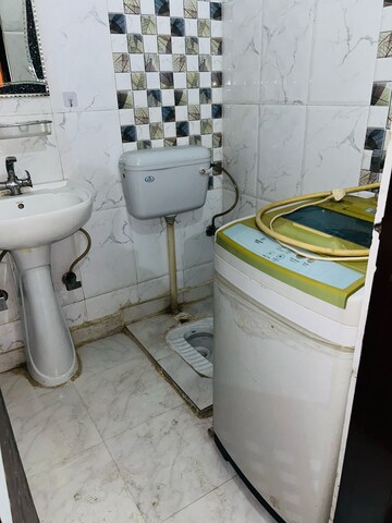 Attached Bathroom in 2 BHK Apartment at Sector 19, Dwarka – for Rent
