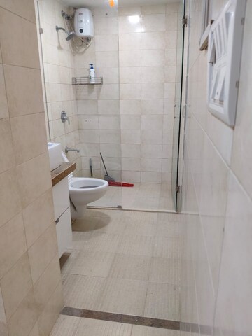 Bathroom in 2 BHK Apartment at Raheja Classique, Andheri West – for Rent