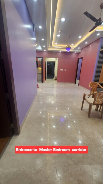 Building Lobby in 3.5 BHK Apartment at Bengal Peerless Avidipta, Em Bypass – for Rent