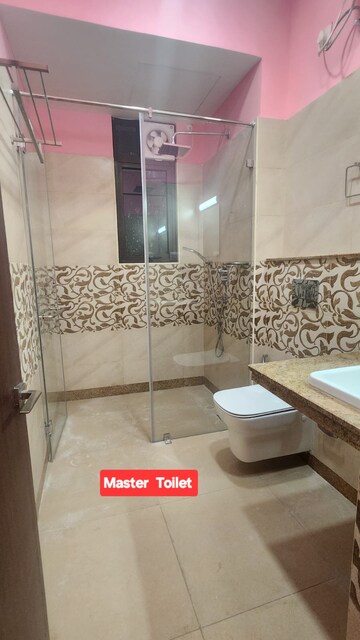 Bathroom in 3.5 BHK Apartment at Bengal Peerless Avidipta, Em Bypass – for Rent