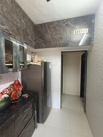 Kitchen in 1 BHK Apartment at Hill Garden CHS, Kokanipada – for Rent