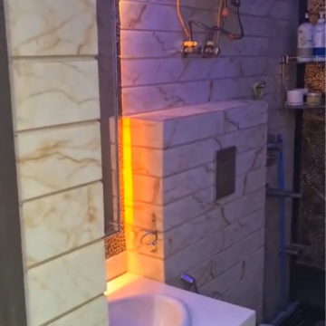 Attached Bathroom in 1.5 BHK Builder Floor at Achievers Status Expandable Villa, Bhankri Village – for Rent