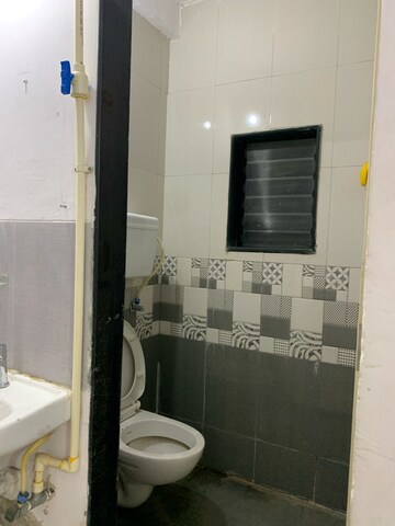 Bathroom in 1 BHK Apartment at Mhada Sector R3, Goregaon West – for Rent