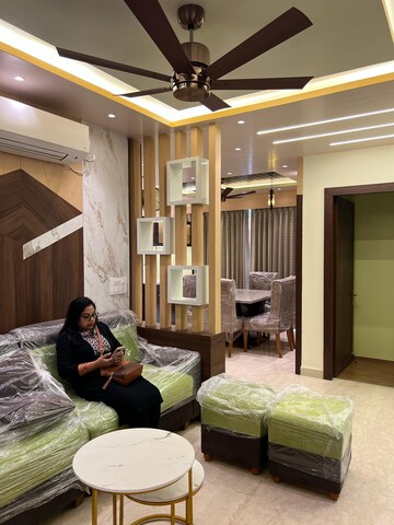 Living Room in 3 BHK Apartment at Bengal Peerless Avidipta, Em Bypass – for Rent