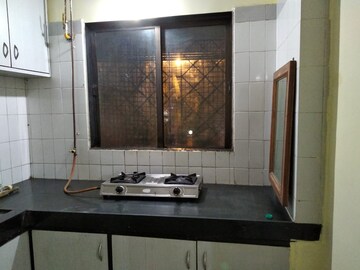 Kitchen in 3 BHK Apartment at Vile Parle Mahaveer, Vile Parle West – for Rent