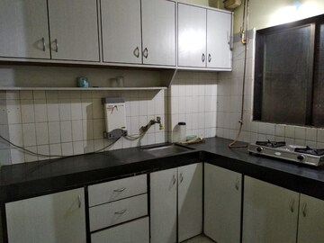 Kitchen in 3 BHK Apartment at Vile Parle Mahaveer, Vile Parle West – for Rent