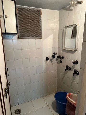 Bathroom in 2 BHK Apartment at Lokhandwala Complex, Andheri West – for Rent