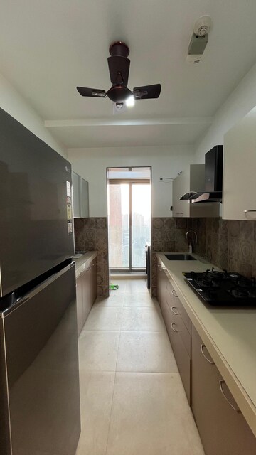 Kitchen in 3 BHK Apartment at Kanakia Silicon Valley, Powai – for Rent