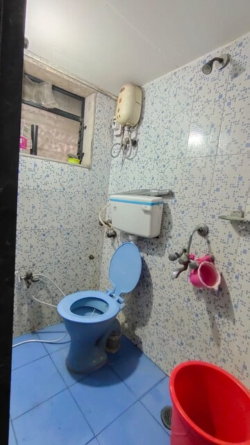 Bathroom in 3 BHK Penthouse at Saket Complex, Kalwa – for Sale