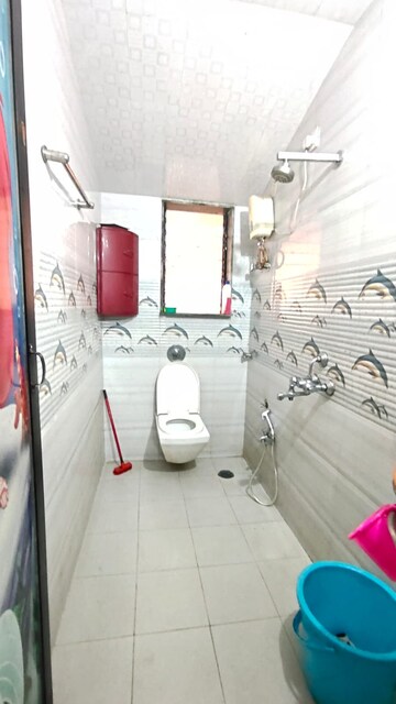 Bathroom in 3 BHK Penthouse at Saket Complex, Kalwa – for Sale