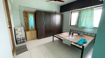 Bedroom in 2 BHK Apartment at Vanaz Corner, Kothrud – for Rent