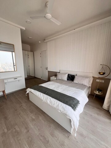Bedroom in 2 BHK Apartment at Transcon Triumph Tower, Andheri West – for Rent