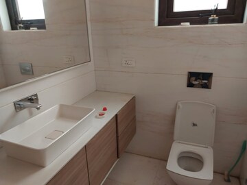 Bathroom in 1 RK Builder Floor at Sector 50 – for Rent