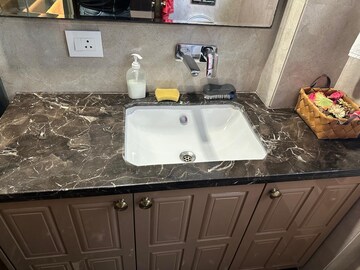 Attached Bathroom in 2 BHK Builder Floor at Freedom Fighters Enclave – for Rent