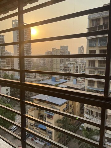 Balcony in 2 BHK Apartment at Shree Balaji Priya Tower, Kharghar – for Rent