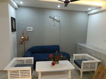 Living Room in 2 BHK Apartment at Pyramid Fusion Homes, Sector 70a – for Rent