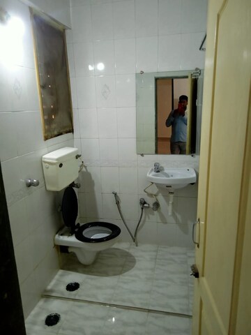 Bathroom in 2 BHK Apartment at Simran Residency, Kharghar – for Rent