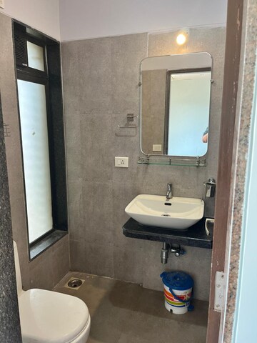 Bathroom in 2 BHK Apartment at Acme Ozone, Manpada – for Rent