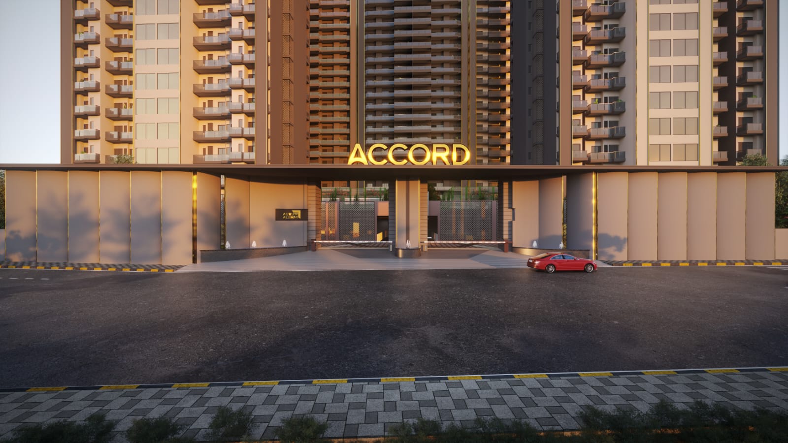 4 BHK + Pooja Room 3025 Sq.Ft. Apartment in Aurum Alumni Accord