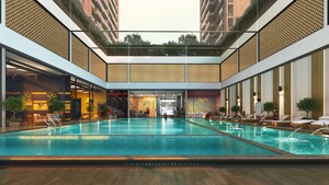 Swimming Pool in 4 BHK Apartment at Aurum Alumni Accord, Sector 25 Yamuna Expressway – for Sale