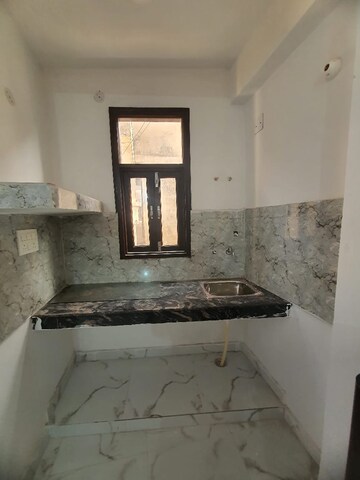 Kitchen in 1 RK Builder Floor at Aadharshila Apartment, Sarita Vihar – for Rent