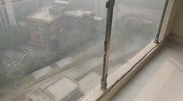 Balcony in 3 BHK Apartment at Risland The Icon, Dhokali – for Rent